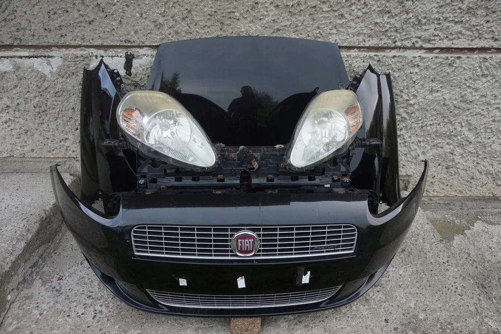 фото №1, Бампер капот крыло kompletny перед grande punto