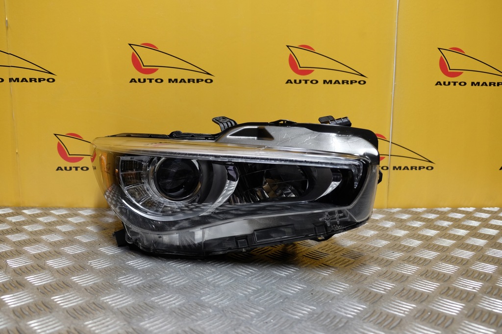 фото №4, Infiniti q50 2013 2014- фара лампа full led r некрутящаяся usa