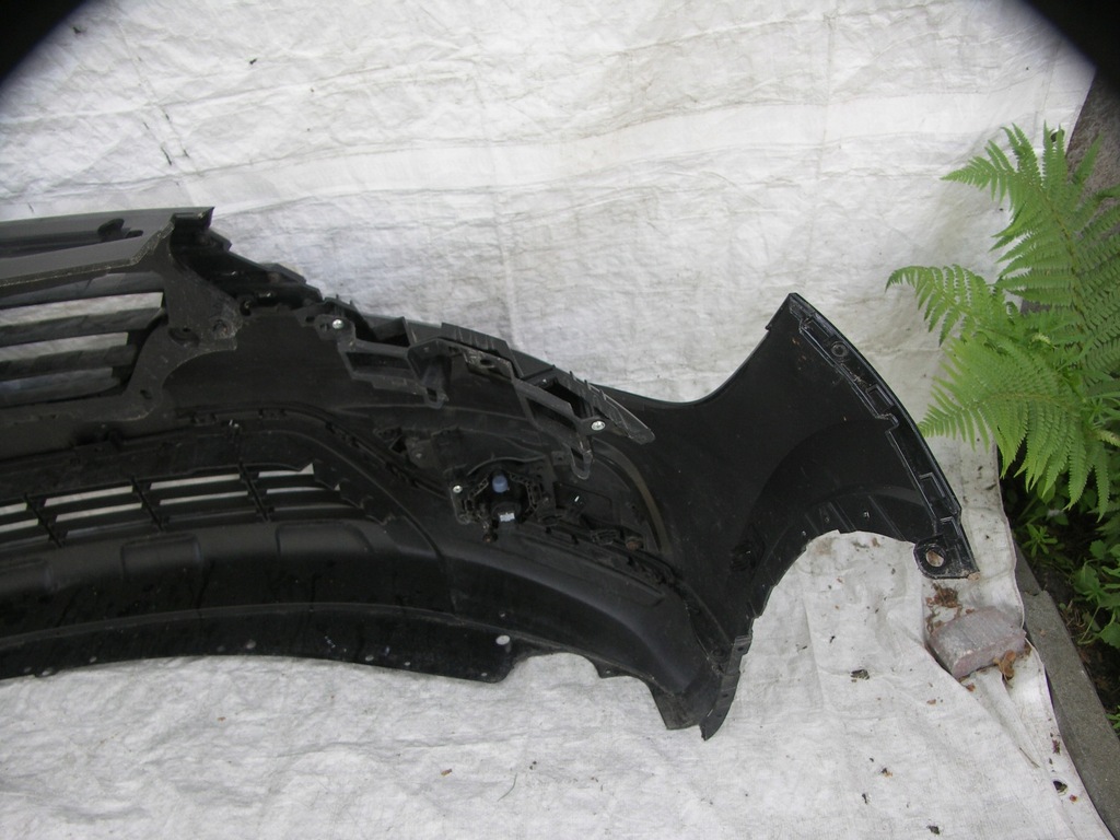 фото №11, Renault koleos ii 17- бампер передний решётка радиатора