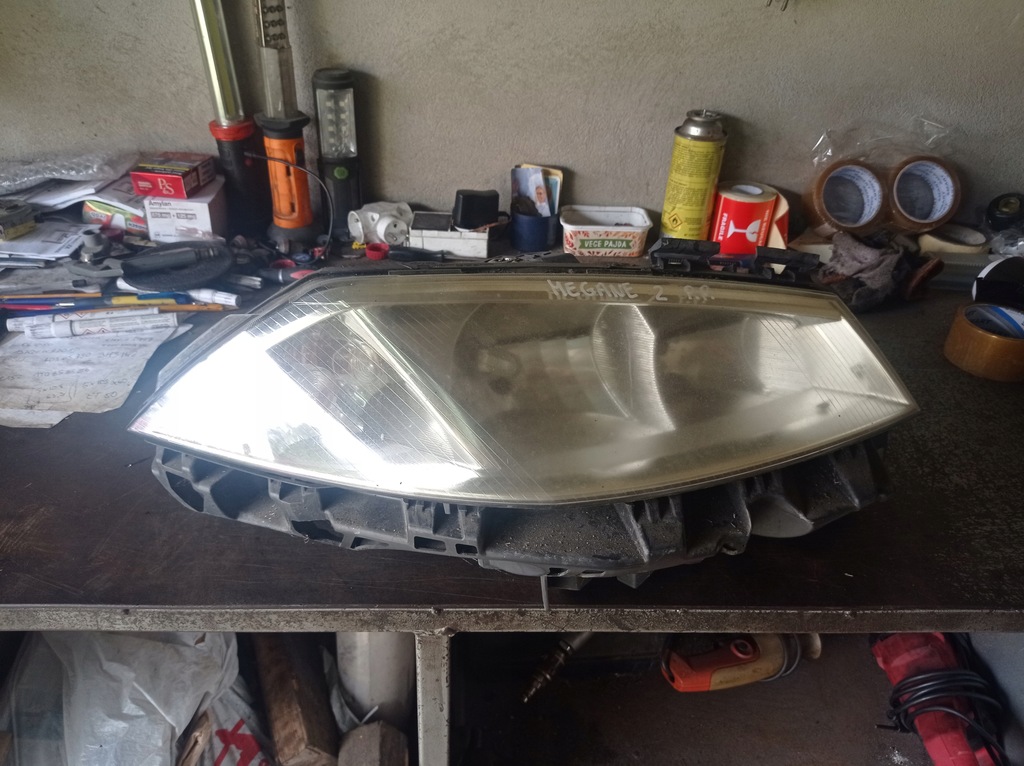 фото №1, Renault megane ii - лампа перед права uk