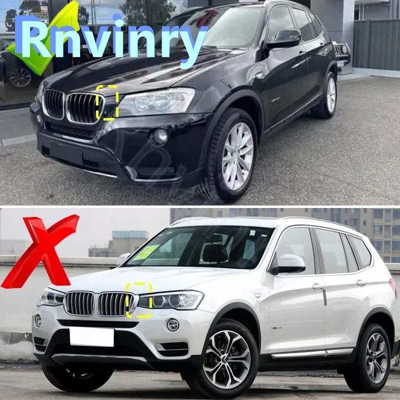 фото №11, Ґрати передній бампера rnvinry do bmw x3 f25 2011-2013 abs