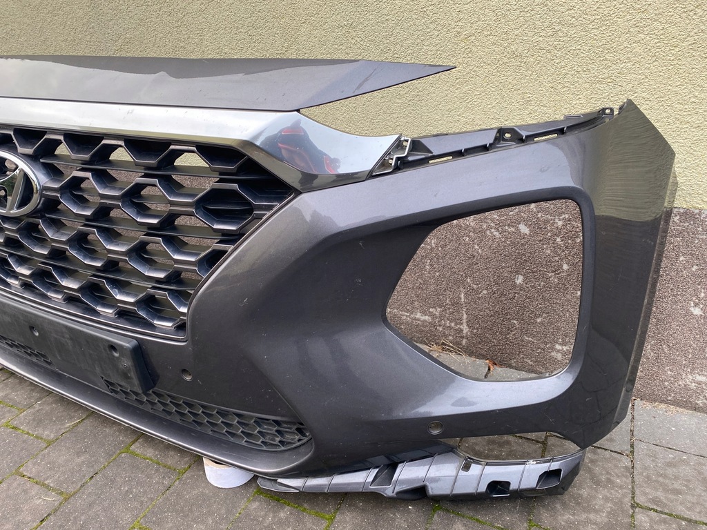 фото №15, Hyundai santa fe iv 18- бампер права лампа балка