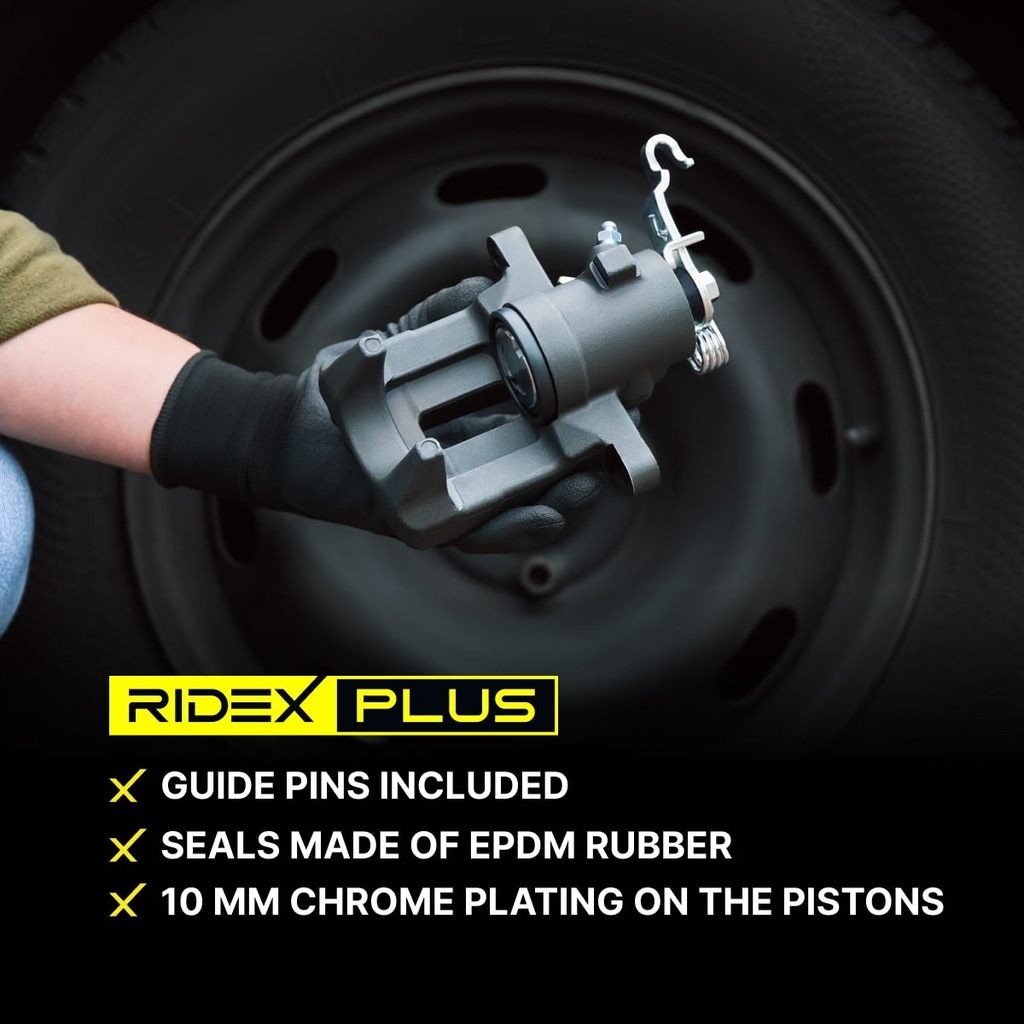 фото №10, Ridex plus 78b0037p супорт гальмівний перед ліва do vw golf vi 5k1