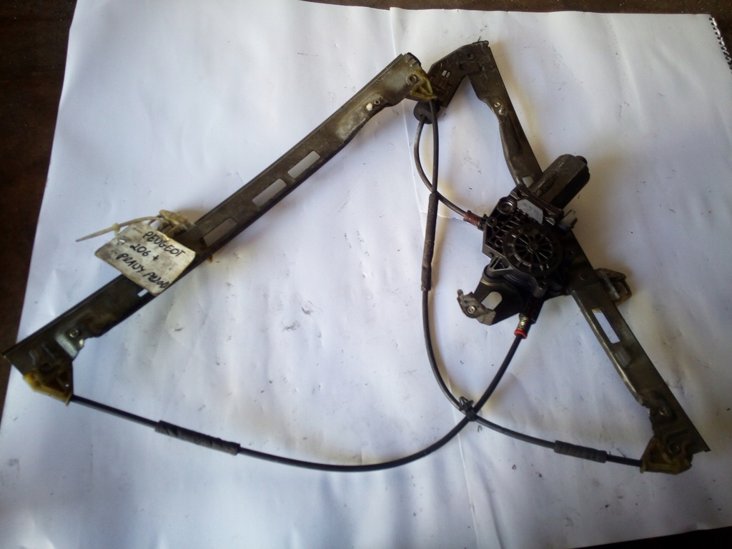 фото №1, Подъемник стекло правый перед peugeot 206+ plus