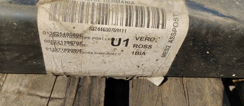 фото №7, Oś задня балка задня 15' підвіска повний fiat ducato 2023r boxer jumper