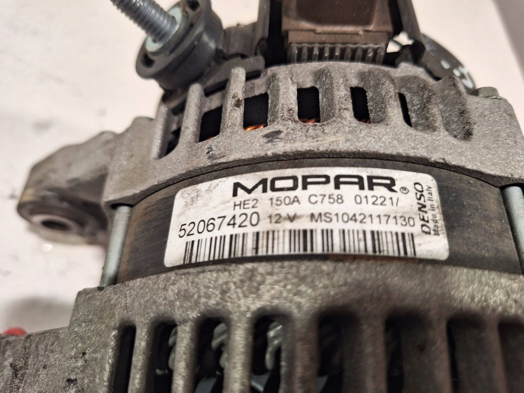 фото №5, Генератор 52067420 fiat 500 x 1.3 turbo 18-