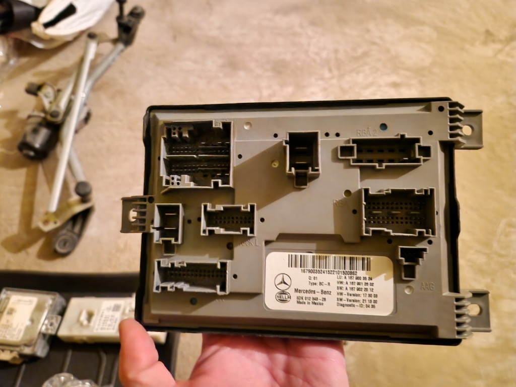 фото №1, A1679003524 модуль комфорту mercedes w167
