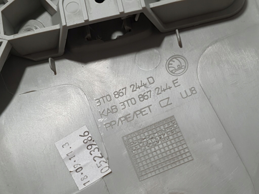 фото №12, Skoda superb ii 3t захист обшивка стійка правий середній 3t0867244d