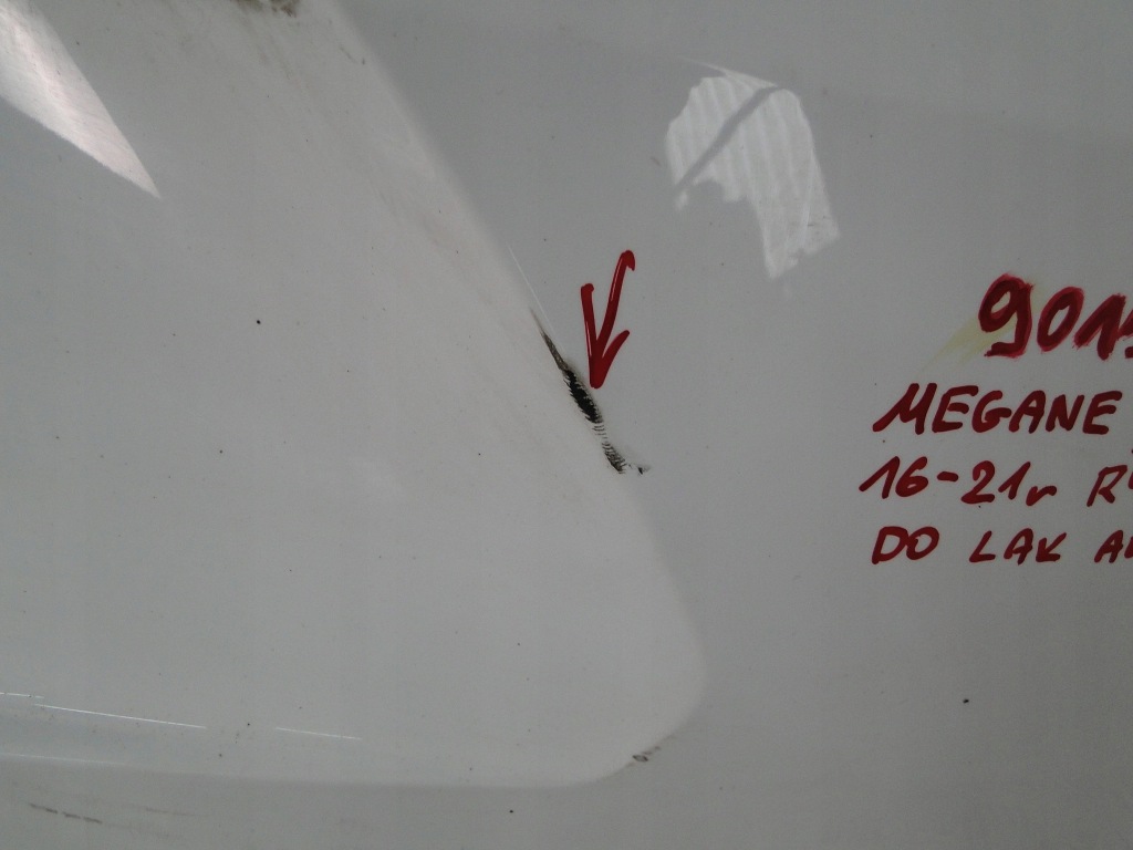 Крышка багажника задняя багажника renault megane 4. 901525985r Оригинал