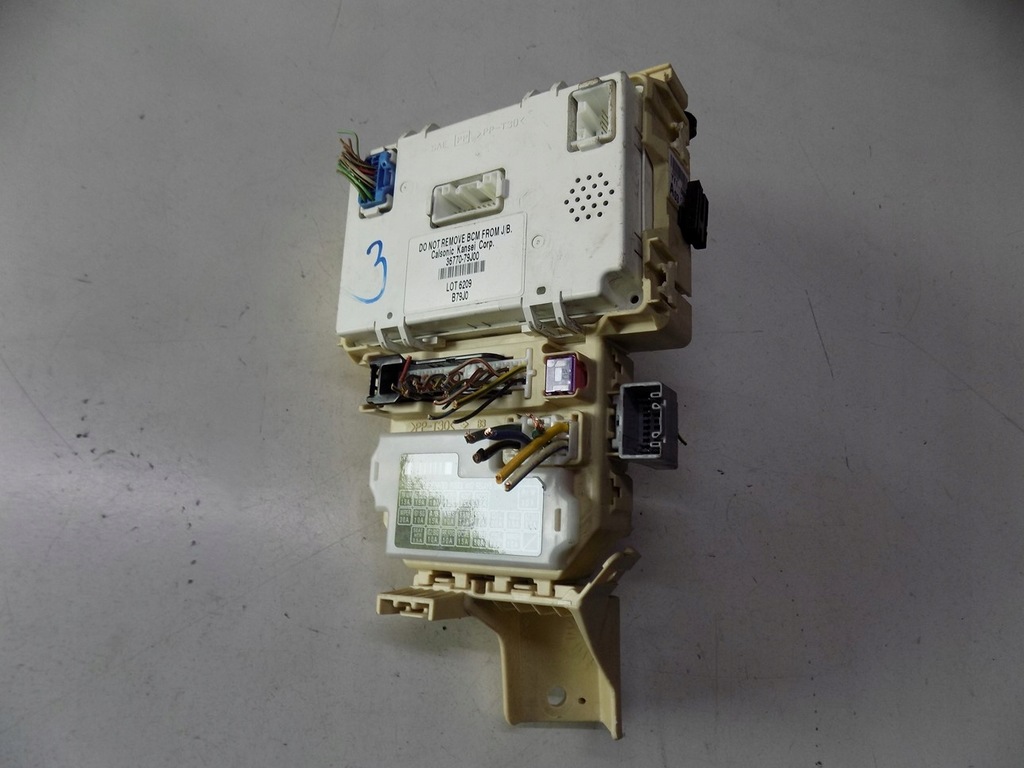 фото №6, Fiat sedici sx4 коробка модуль bsi 36770-79j00