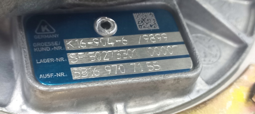 A9040969899 nowa турбонагнетатель turbo mecedes atego 4.3l k16-7024 170ps Недорого