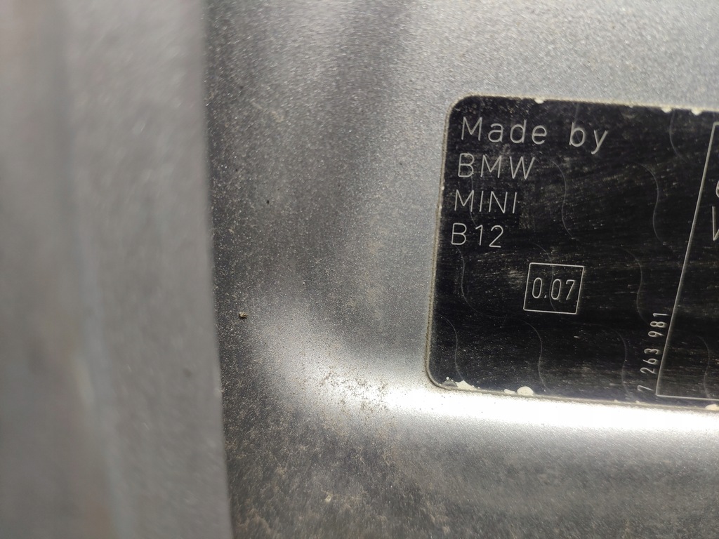 фото №14, Mini countryman cooper r60 крышка багажника багажника b12