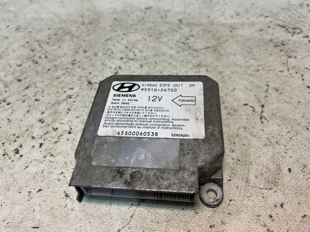 фото №1, Hyundai santa fe модуль датчик подушка безпеки подушок