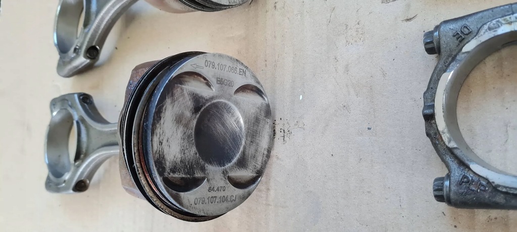 фото №7, S6 c7 4g lift поршень поршні шатун r079m 079107104cj 4.0 tfsi s7 4g комплект