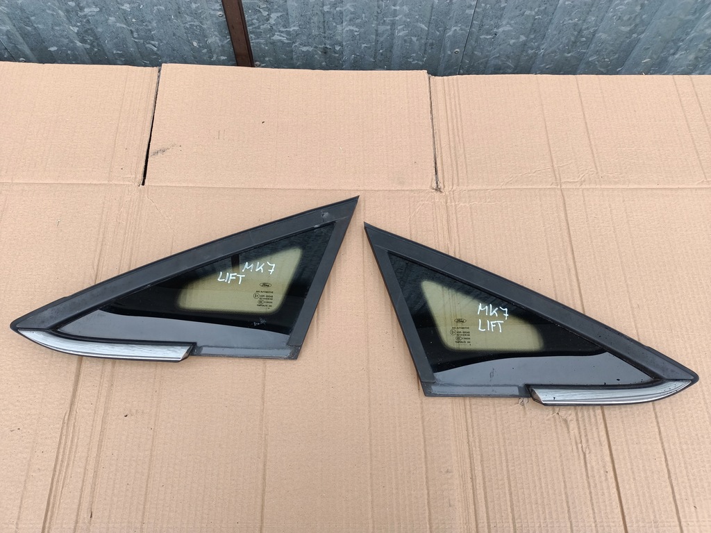 фото №6, Комплект окон накладка chromowanych скребок молдинг дверь ford fiesta mk7 lift