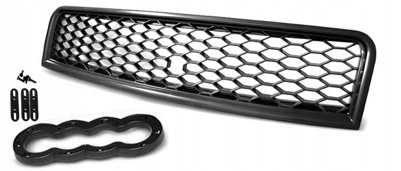 фото №1, Решітка радіатора audi a4 b6 01-04 plaster стільники зразок rs