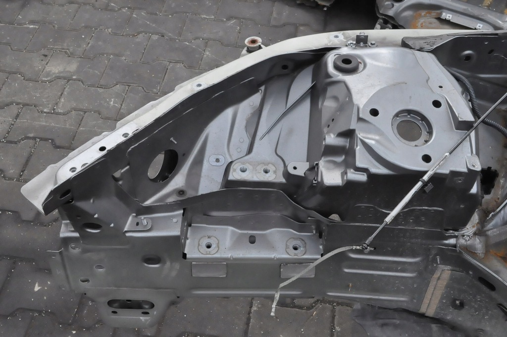 фото №7, Volvo s90 v90 чверть лонжерон права передня поріг блок двигуна a b правий