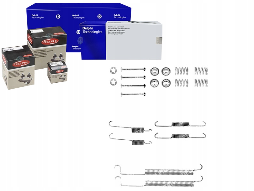 фото №10, Пружины колодка ham. peugeot t. 406 228x40 95- /berlingo /partner