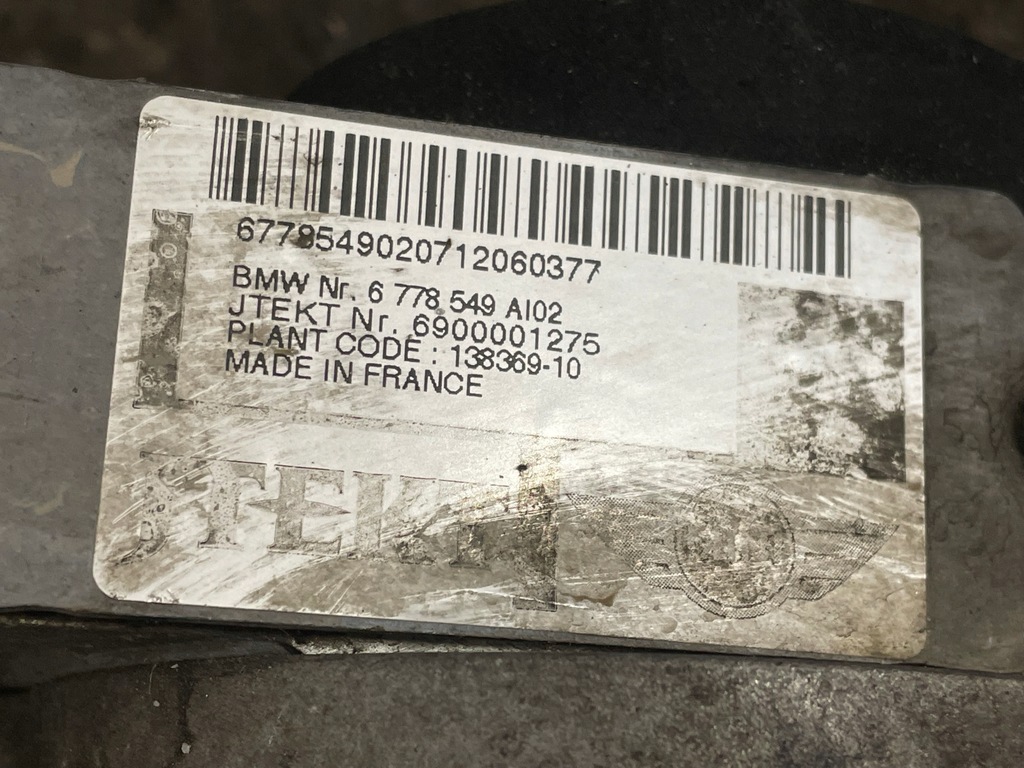 фото №3, Mini r56 трансмісія кермова eu 6778549