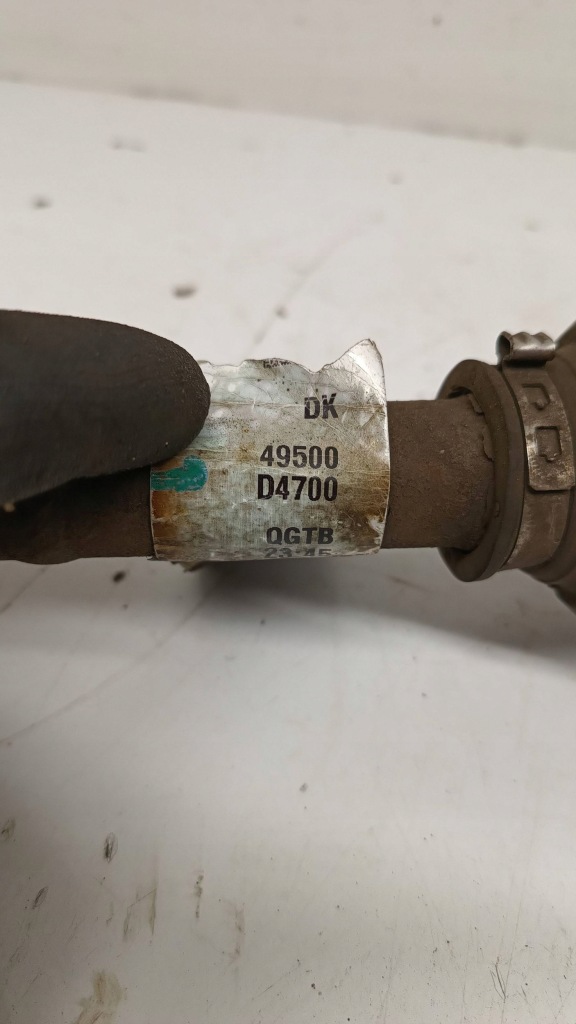 фото №4, Kia optima iv привідний вал ліва 49500-d4700