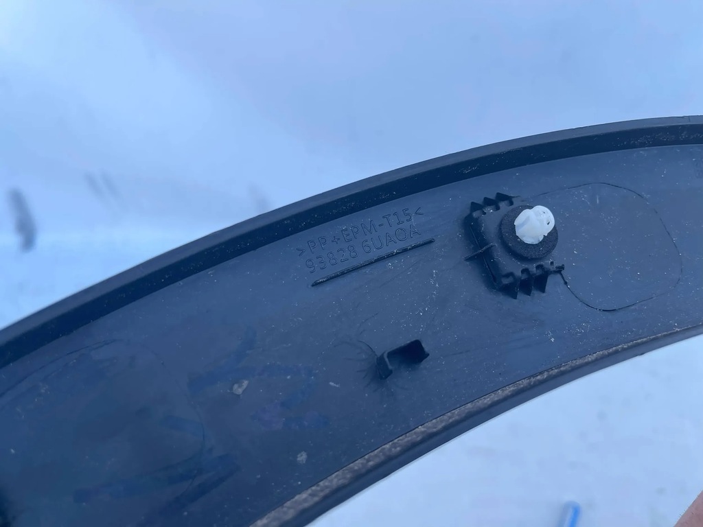 фото №13, Молдинг крила nissan qashqai iii j12 права задня задня 938286uaoa