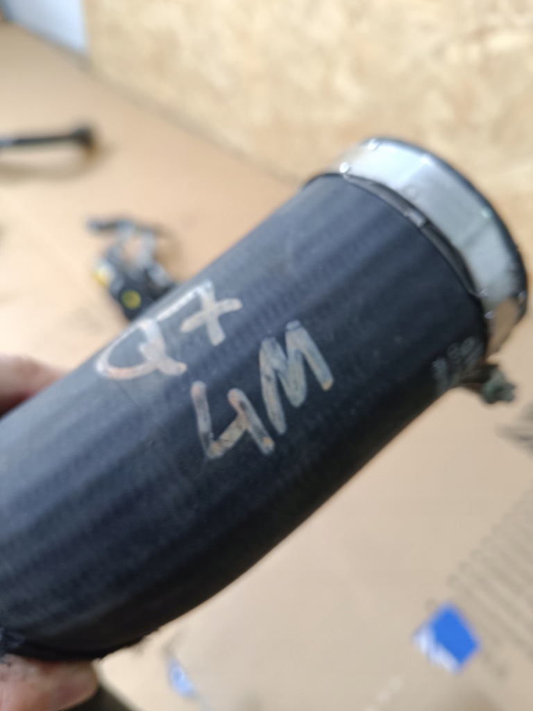 фото №2, Audi q7 4m 3.0 tdi труба интеркулер 4m0145737m