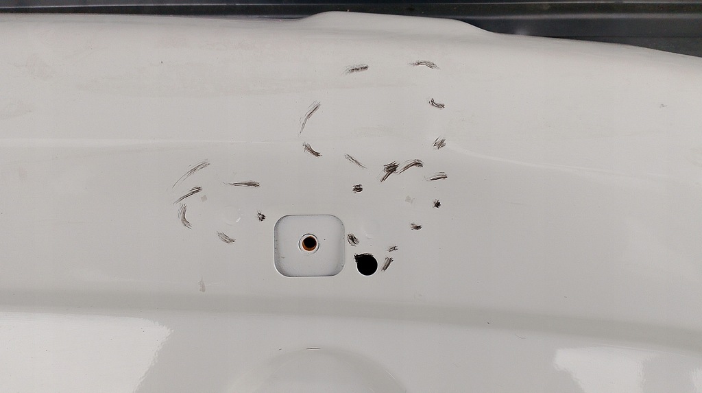 фото №7, Opel combo e rifter partner кришка багажника багажника білий відкривання скло