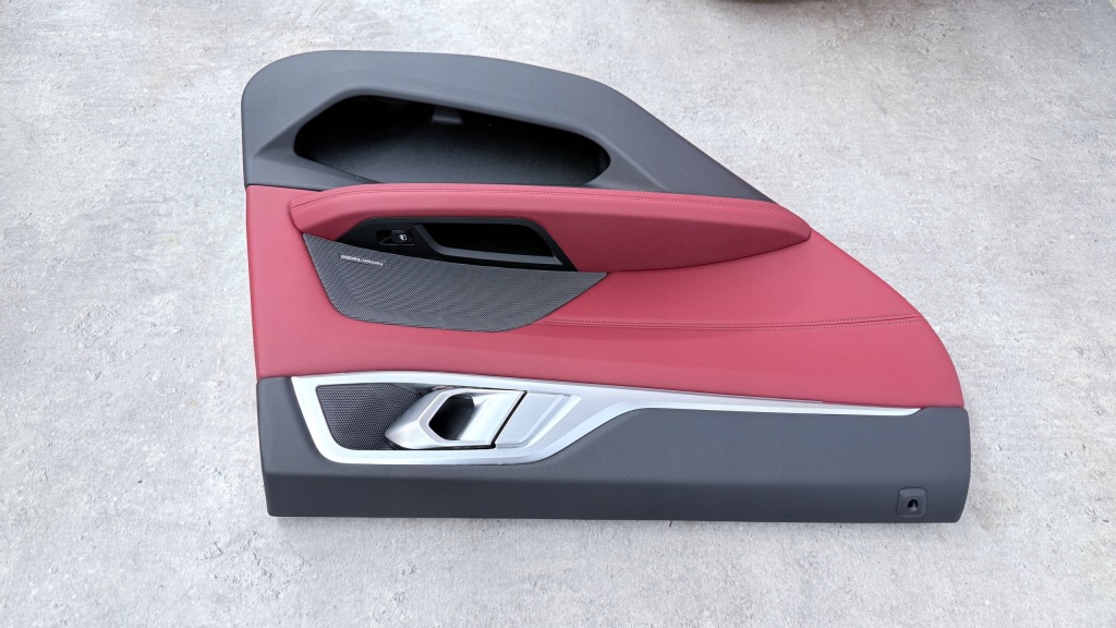 фото №16, Bmw g26 сидіння заднє сидіння обшивки m-pakiet sport tacora rot шкіра підігрів kpl uk