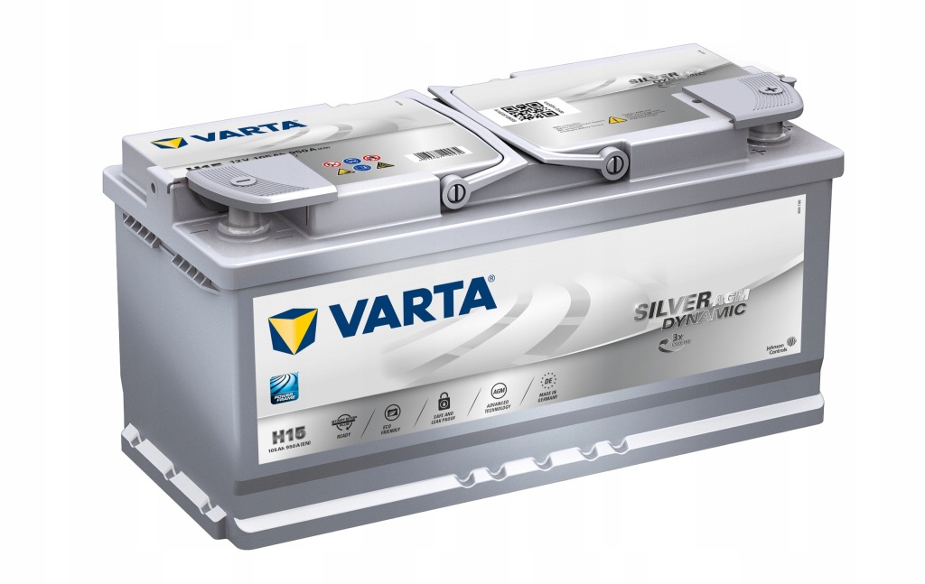 Купити Акумулятор 105ah varta agm h15 запуск стоп