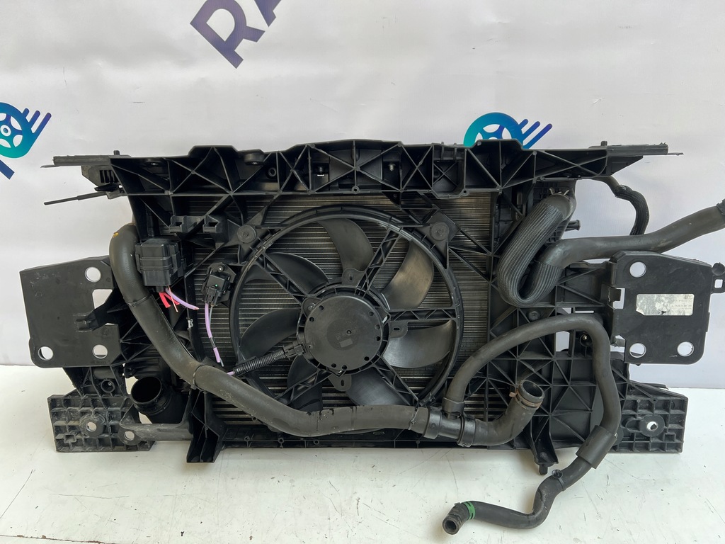 фото №13, Pas передній балка радіатор комплект радіатор renault megane iii lift дизель