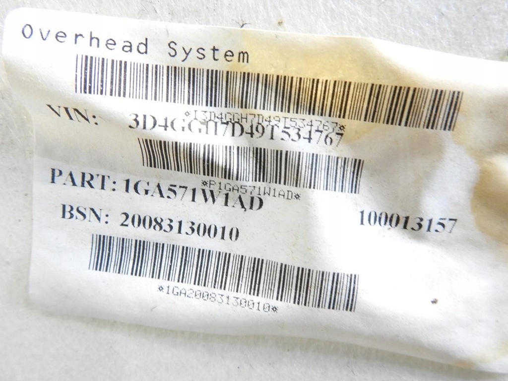 фото №10, Потолок dodge journey i