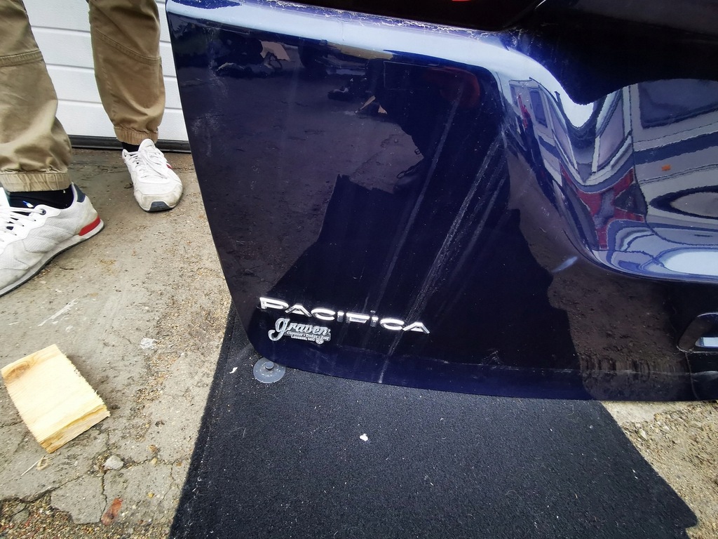 фото №9, Pbx крышка багажника багажника с стекло i спойлером chrysler pacifica