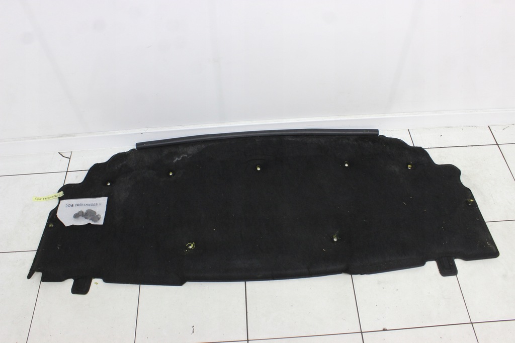 фото №1, Шумоизоляция капот + клипсы land rover freelander ii 06r-