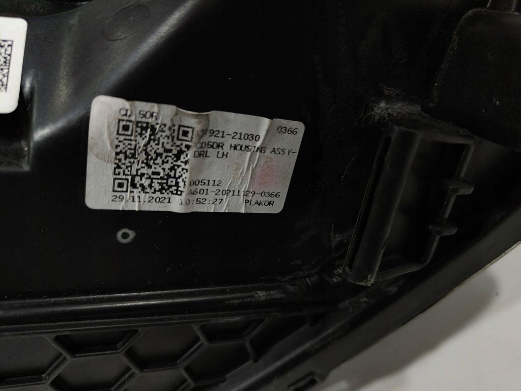 фото №13, Kia ceed iii lift лампа левый перед линза + led eu