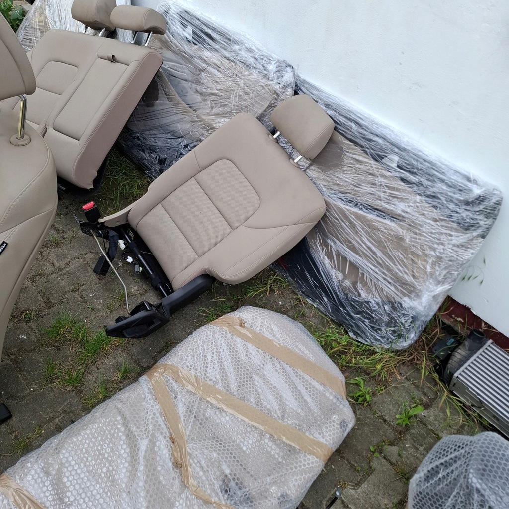 фото №13, Hyundai tucson ii 2 iii 3 15-20 комплект сидений кожа бежевые super состояние