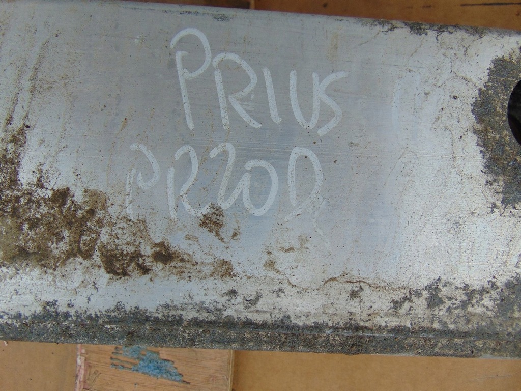 фото №13, Балка усилитель бампера абсорбер перед toyota p