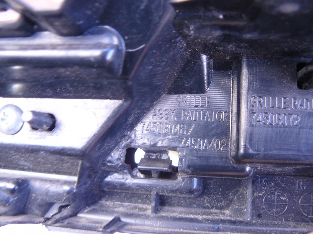 фото №11, Mitsubishi eclipse cross решітка радіатора решітка радіатора оригінал