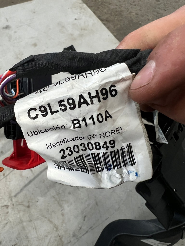 фото №8, Peugeot partner iii iv 19- джгут електропроводка панелі приладової панелі