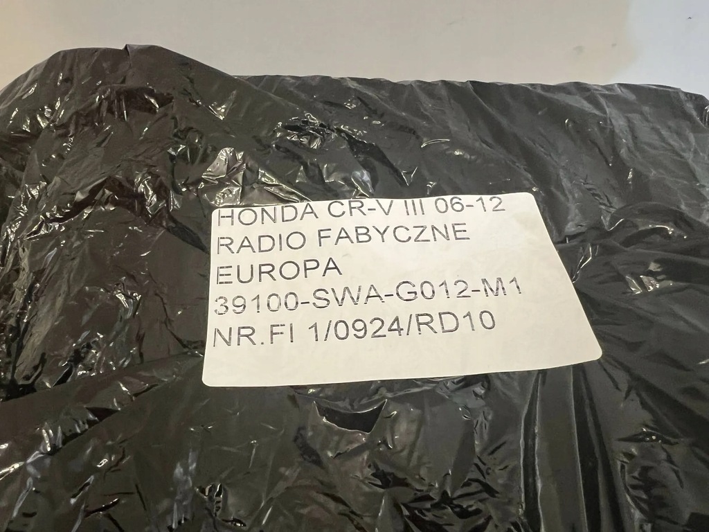 фото №14, Радио bez навигации honda cr-v iii re_ 39100swag012m1 2.2l дизель 110kw