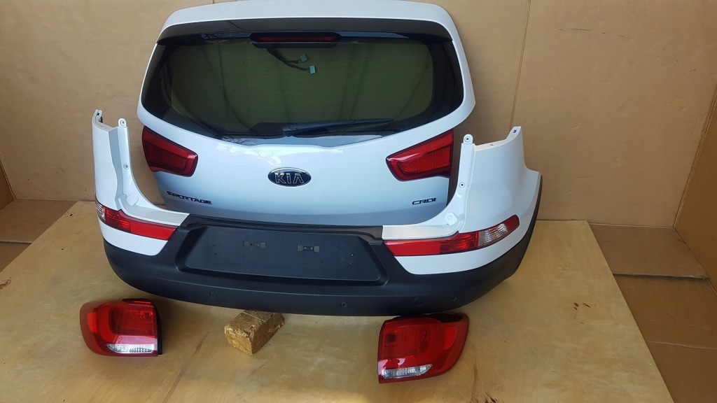 фото №1, Крышка багажника бампер дверь лампа sportage iii 2014 rok wd