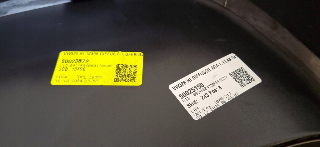 фото №9, Диффузор бампера задняя накладка vw tiguan ii 5n r-line 5na807568c новый