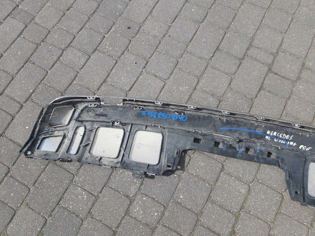 фото №8, Дифузор бампера mercedes-benz ml w166 a1668804340