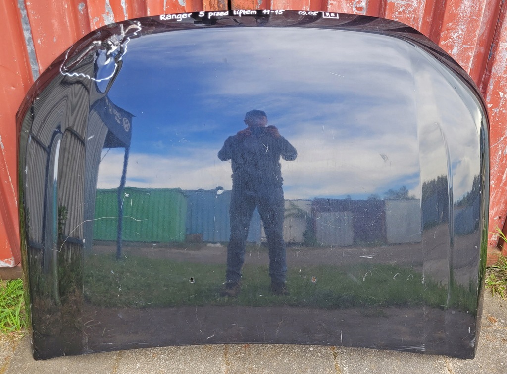 фото №2, Капот ford ranger 5 przed liftem 2011-15 / lift 2015-19