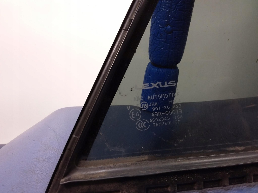 фото №3, Lexus rx ii xu30 стекло дверь задняя правая треугольник
