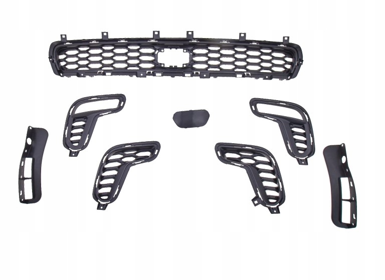 фото №10, Бампер перед + задняя hak накладки пороги kpl кузов kit dodge durango srt 2021-