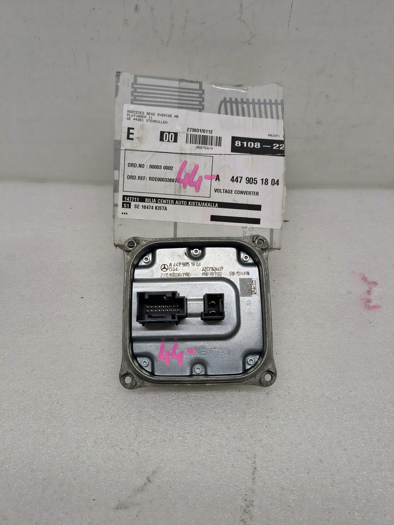 фото №1, Преобразователь модуль led mercedes 4479051804