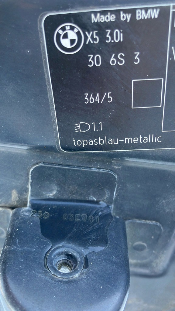 фото №6, Bmw x5 e53 крыло перед левый