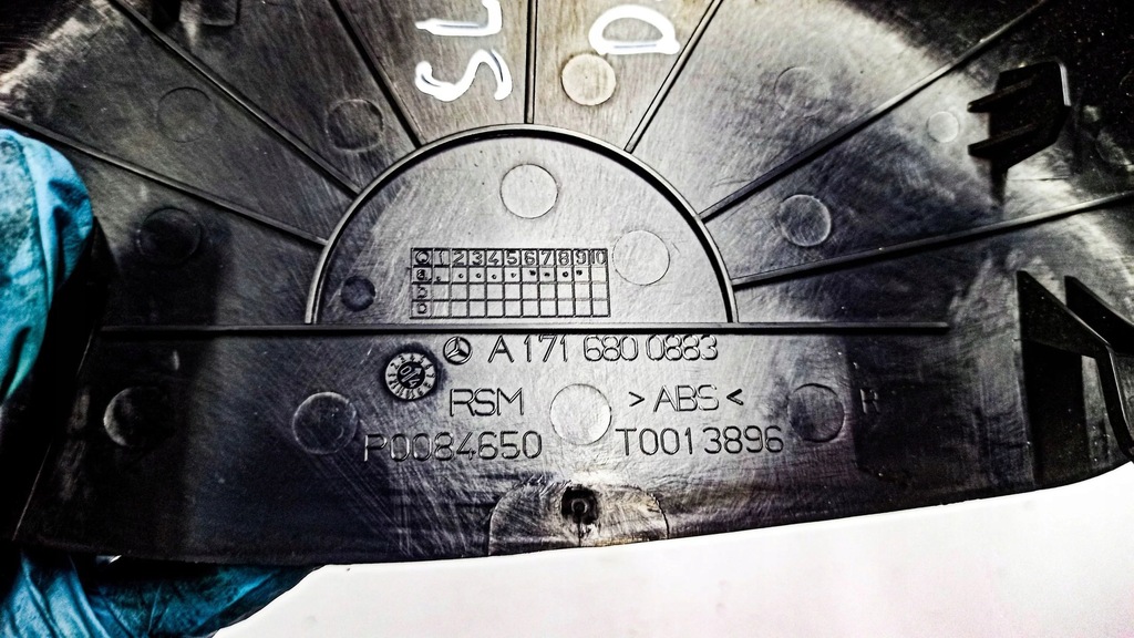 фото №7, Mercedes-benz slk r171 2005 права сторона панелі приладова, консоль