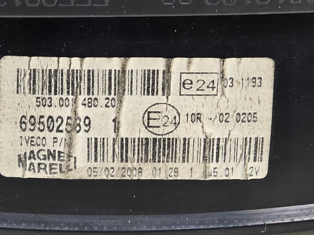 Iveco daily 06-12 счетчик приборы 69502589 3d с Разборки