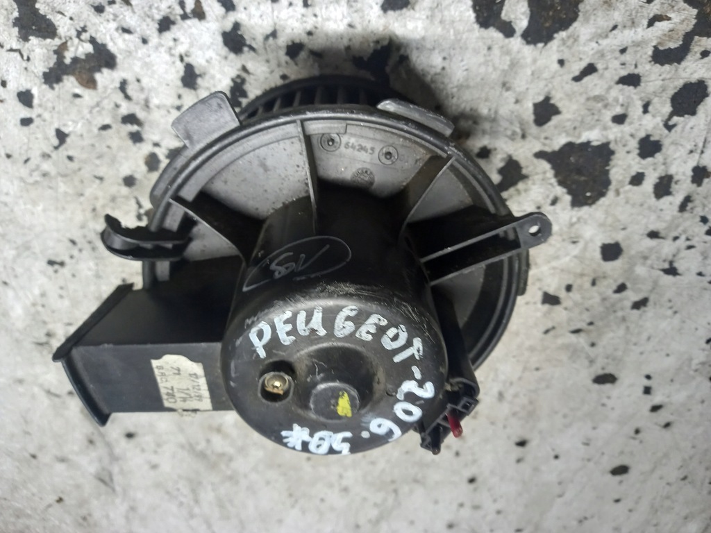 фото №1, Воздуходувка вентилятор peugeot 206